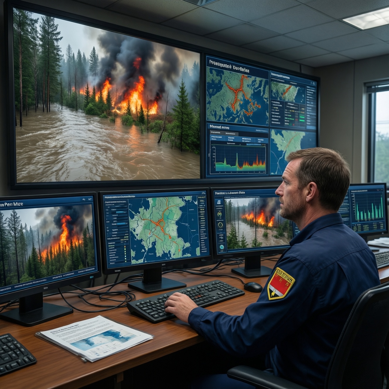 Паводки и пожароопасный сезон: мониторинг, прогнозы и меры помощи пострадавшим