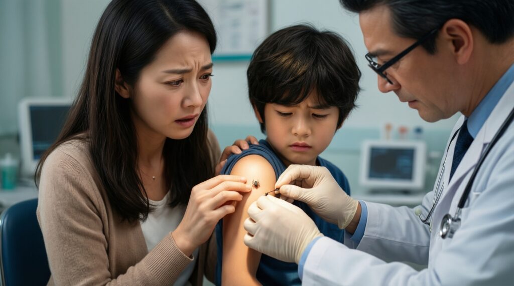 Сезон клещей: статистика, пункты вакцинации, как защититься и что делать при укусе - иллюстрация