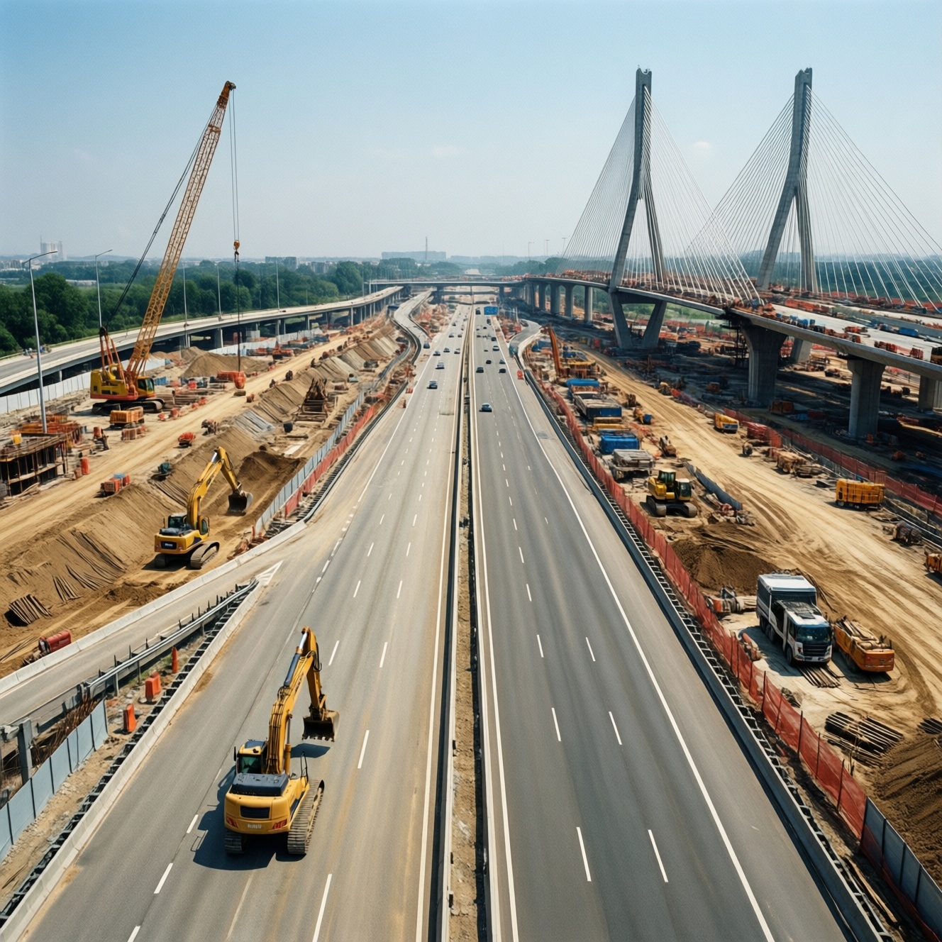 Главные стройки края: новые дороги, мосты и развязки, ремонт ключевых трасс